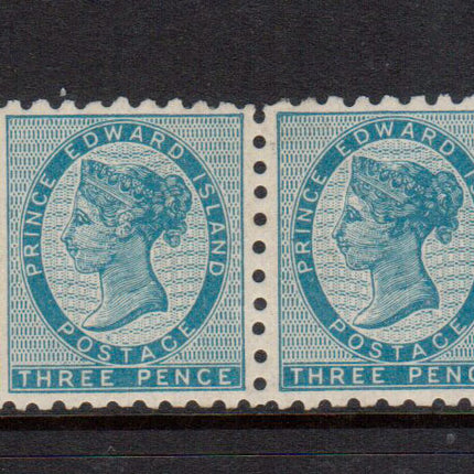 Prince Edward Island #2 VF Mint Pair **With Certificate**