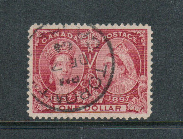 Canada #61 XF Used Gem With Toronto Dec 04 CDS Cancel **With Cert.**