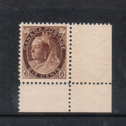 Canada #80 XF/NH LR Corner Margin Example **With Cert.**