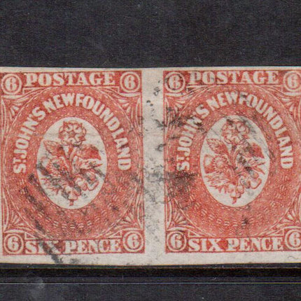 Newfoundland #13 VF Used Pair **With Certificate**