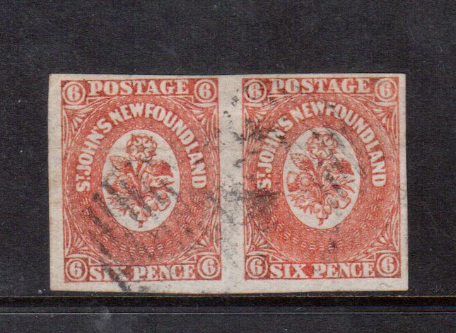 Newfoundland #13 VF Used Pair **With Certificate**