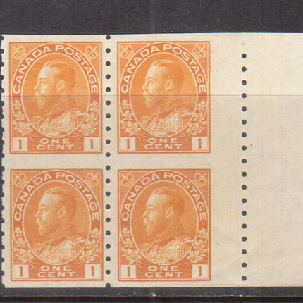 Canada #126ac XF/NH Block **With Certificate**