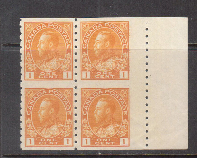 Canada #126ac XF/NH Block **With Certificate**