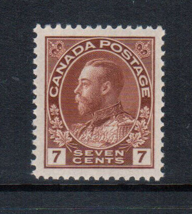 Canada #114iii XF/NH Graded 95J **With Certificate**