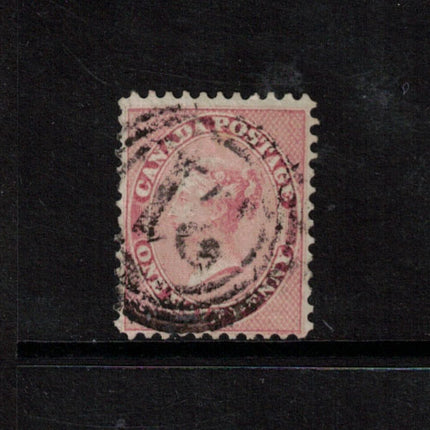 Canada #11 VF Used With 4 Ring 21 Cancel **With Cert.**