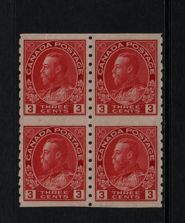 Canada #130a VF Mint Block **With Certificate**