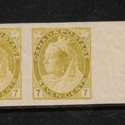 Canada #81a VF Mint Imperf Pair **With Certificate**
