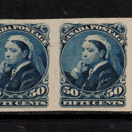 Canada #47a XF/NH Imperf Pair **With Certificate**