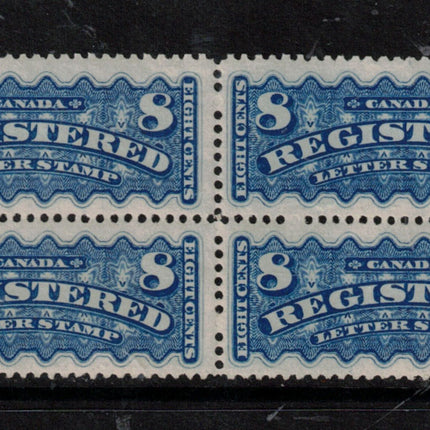 Canada #F3 VF Mint Block **With Certificate**