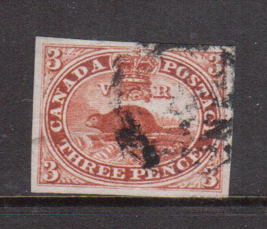 Canada #4v XF Used **With Certificate**