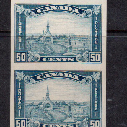 Canada #176a XF/NH Imperf Pair **With Certificate**