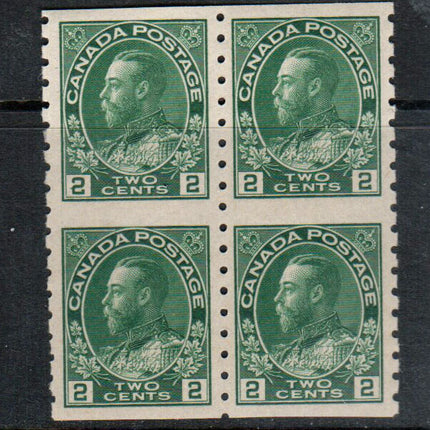 Canada #128ai XF/NH Block **With Certificate**