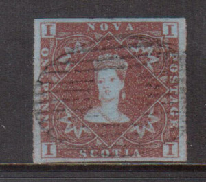 Nova Scotia #1 XF Used Gem **With Certificate**