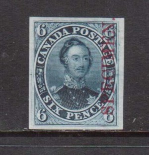 Canada #2TCxi XF Plate Proof On India Paper