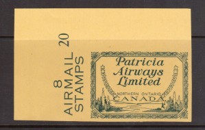 Canada #CL43Piv XF/NH Imperforate Proof On Yellow Stamp Paper **With Cert.**