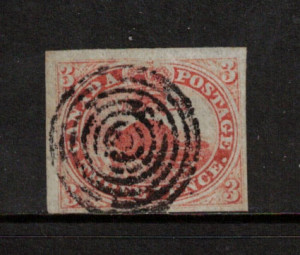 Canada #1a VF Used **With Certificate**