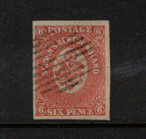 Newfoundland #6 XF Used **With Certificate**
