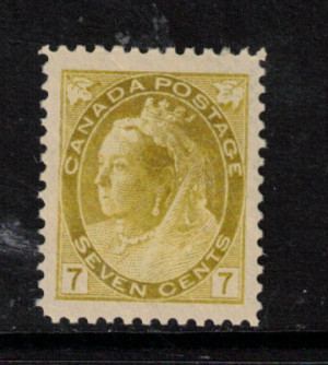Canada #81 XF/NH Gem **With Certificate**